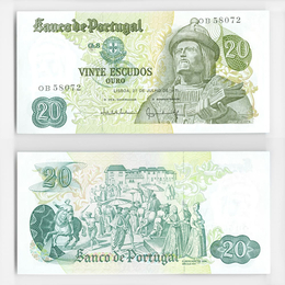 20 эскудо 1971 Португалия (about UNC)