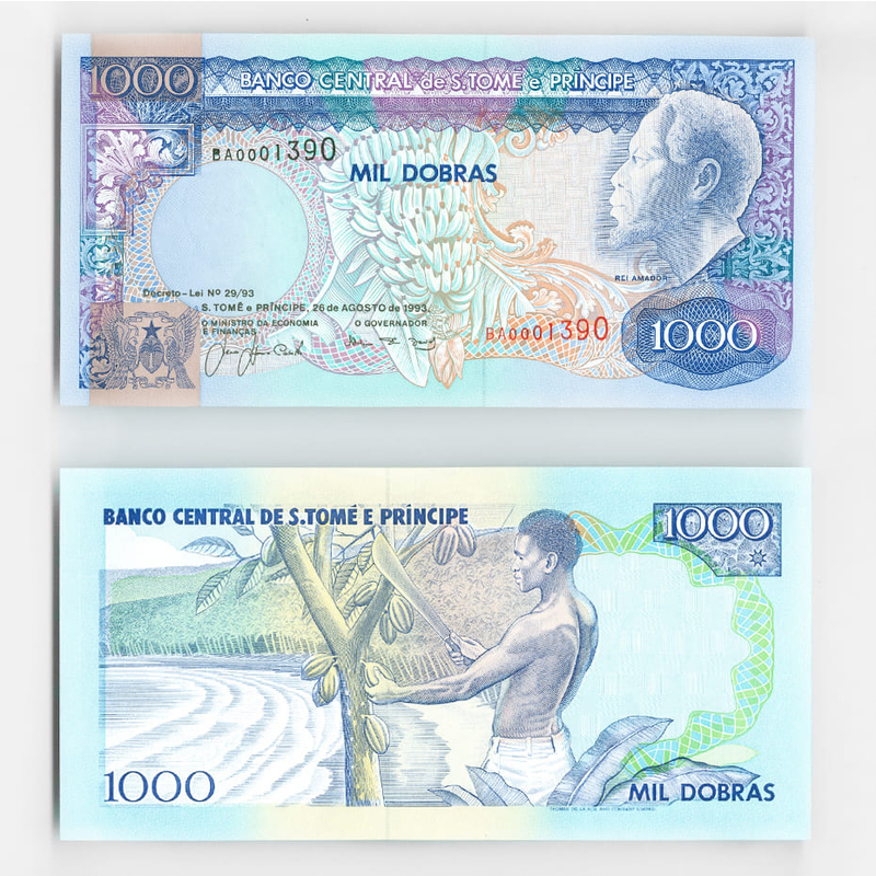1000 добра 1993 Сан-Томе и Принсипи (UNC)